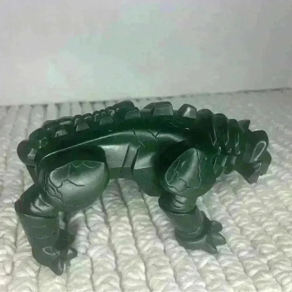 The Road to El Dorado GREEN JAGUAR Burger King Toy 2000 - Picture 3 of 5